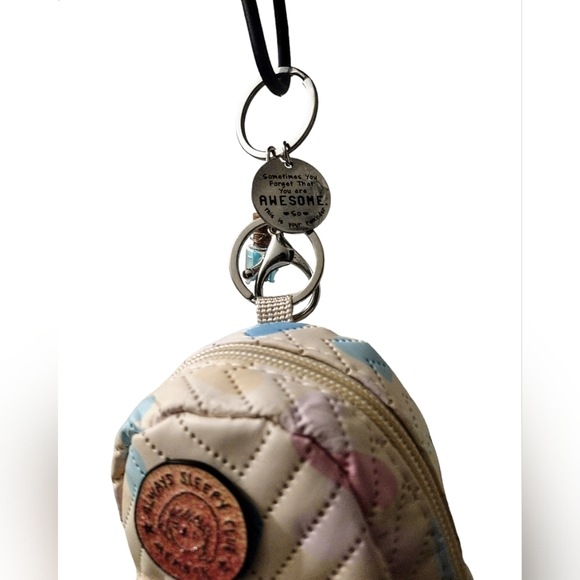 Mini Book Bag Key Chain - Picture 5 of 13